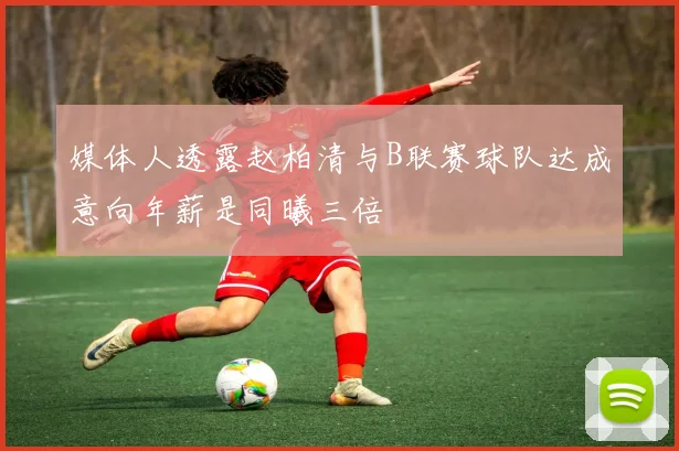 媒体人透露赵柏清与B联赛球队达成意向年薪是同曦三倍